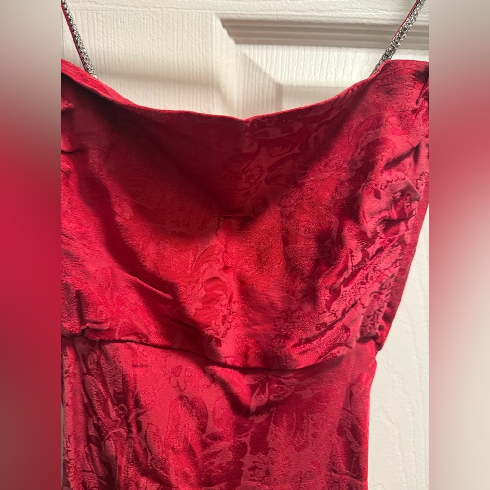 For Love & Lemons - Red Gabrielle Mini Dress - Size M - Picture 5 of 8